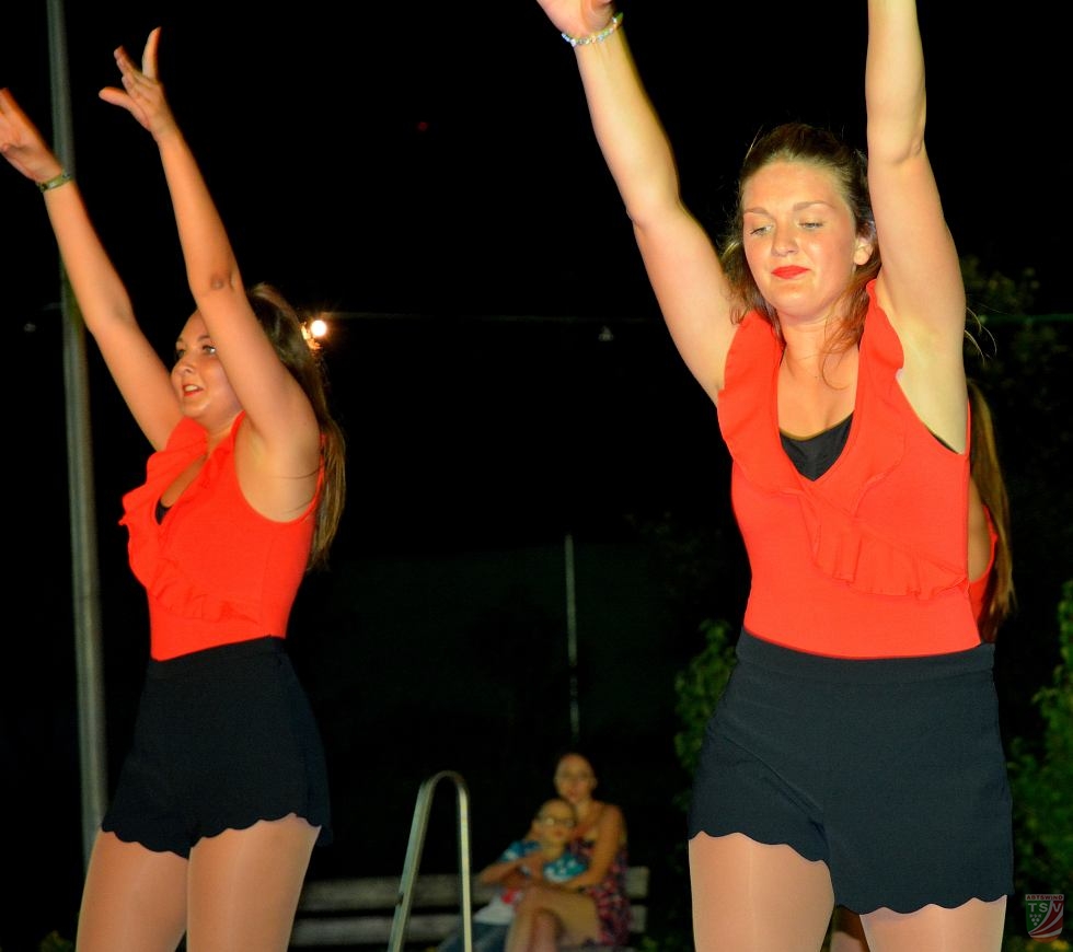 „Candy Puppets“ bei der Abtswinder Poolparty