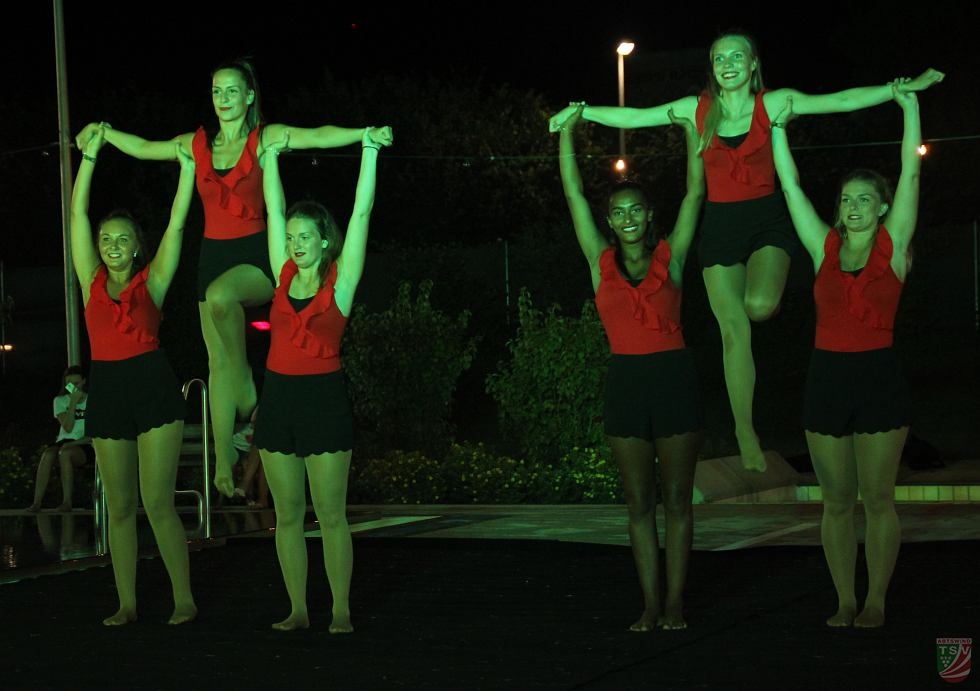 „Candy Puppets“ bei der Abtswinder Poolparty