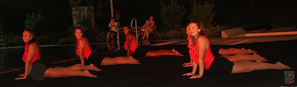 „Candy Puppets“ bei der Abtswinder Poolparty