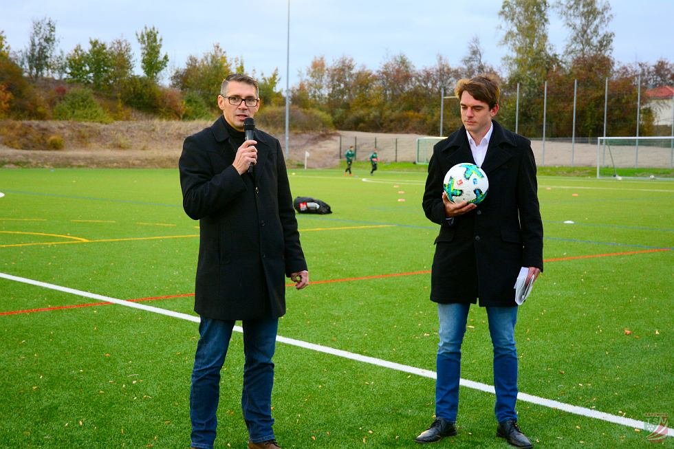 Kunstrasenplatzeinweihung 02.10.2018