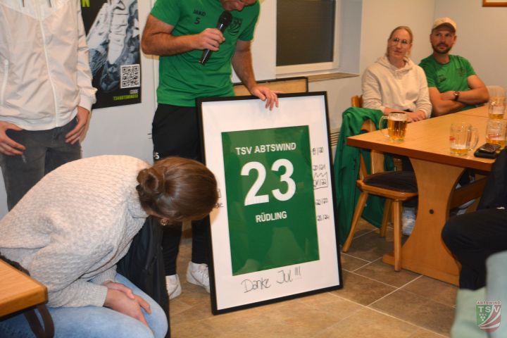 Verabschiedungsfeier II Mannschaft