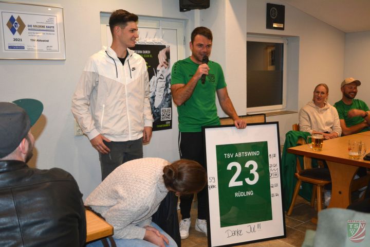 Verabschiedungsfeier II Mannschaft
