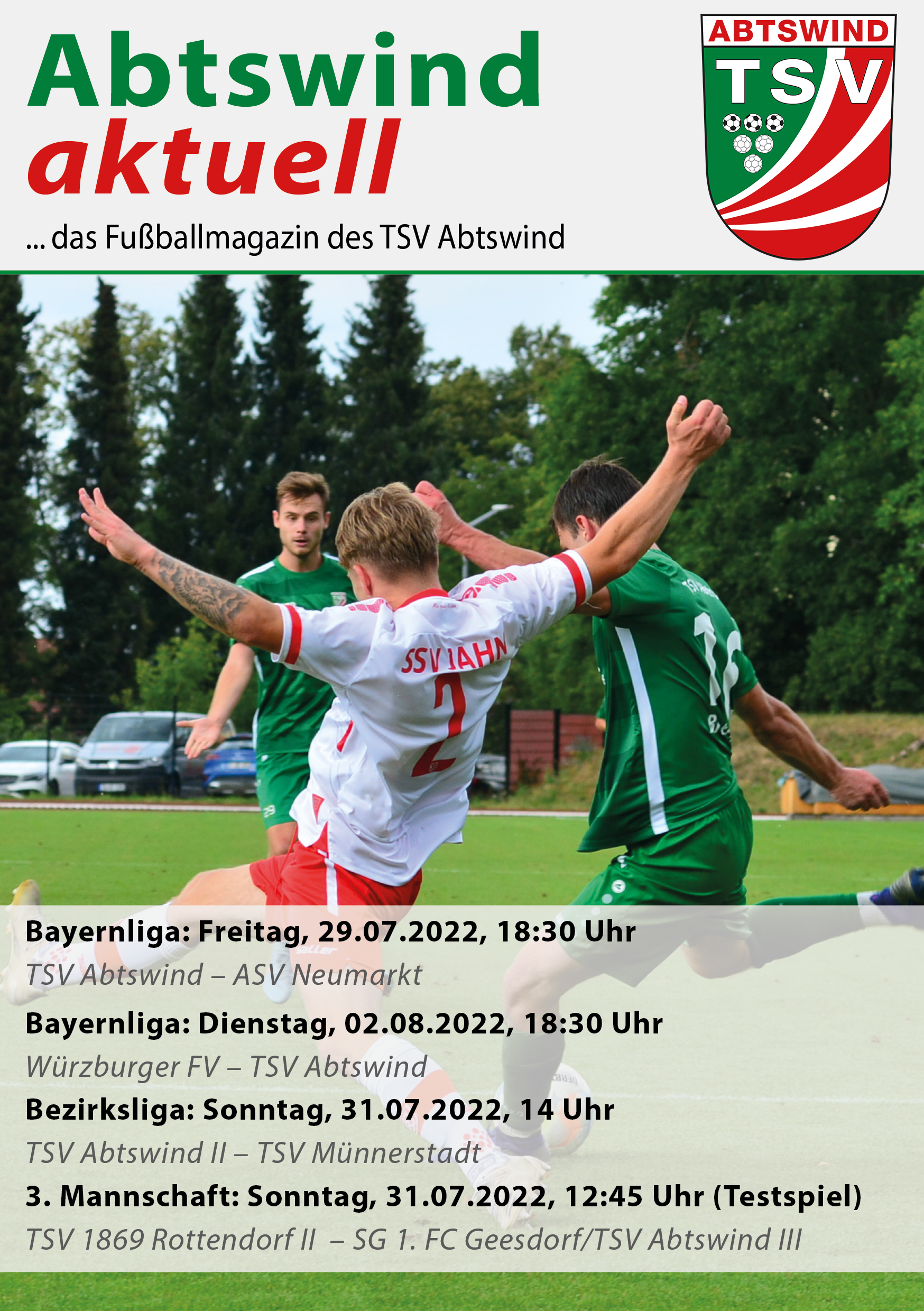 Abtswind aktuell - das Fußballmagazin des TSV Abtswind