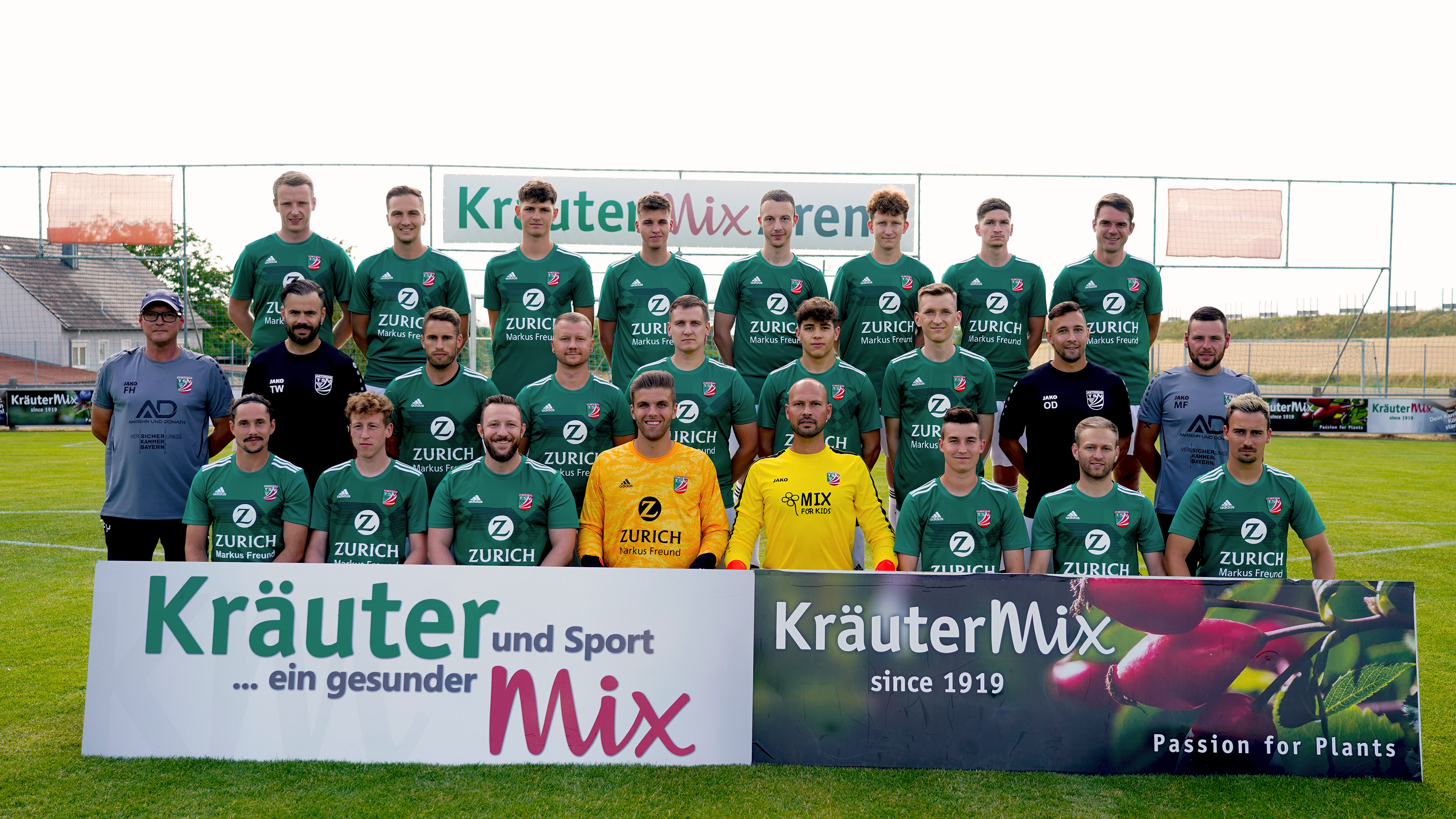 Mannschaftsfoto 2. Mannschaft